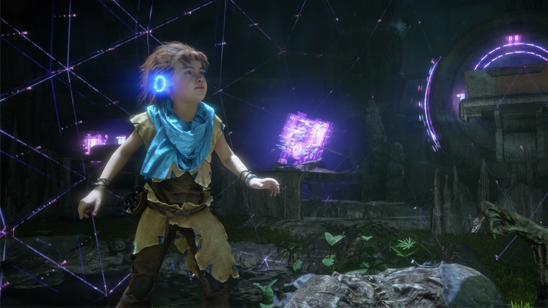 Theory 1: Everyone is in a bunker and Aloy was left outside the bunker as some sort of link or key between the worlds outside and inside.